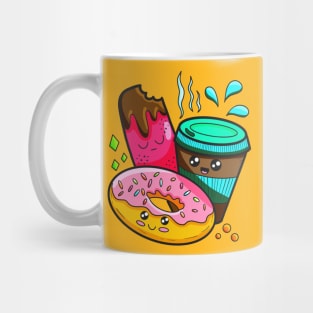 Cute coffee & snack break time Mug